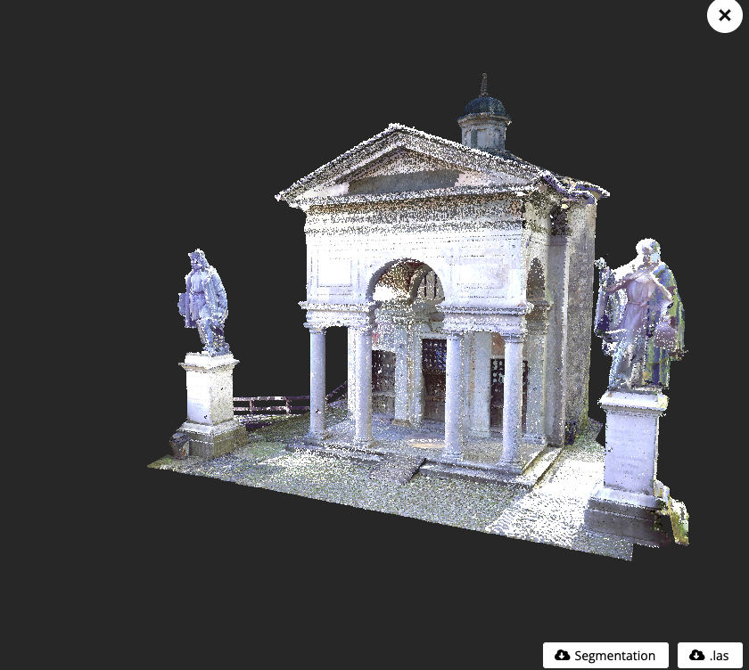 Point cloud before classification